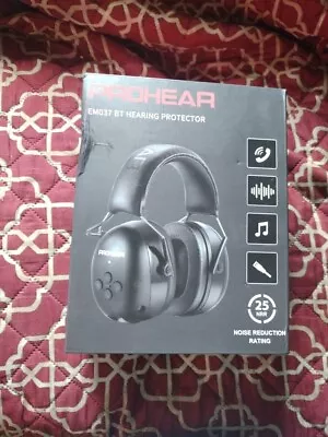 Prohear EM037 BT Wireless Bluetooth Hearing Protector 25 NRR  • $23