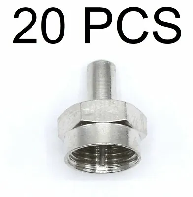 20 Qty Male Cable F Type 75Ohm Terminator Coax End Cap TV RF Port Seal 75 Ohm  • $9.95