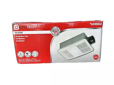 NEW IN BOX - Utilitech Ventilation Fan Heater Model 0498842 1.5-Sone 80-CFM • $99.99