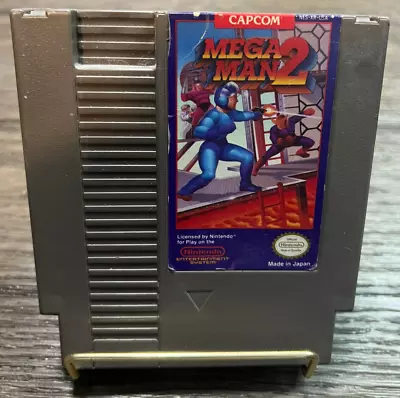 Mega Man 2 (Nintendo NES 1989) Cartridge Only - Testing And Working • $34.99