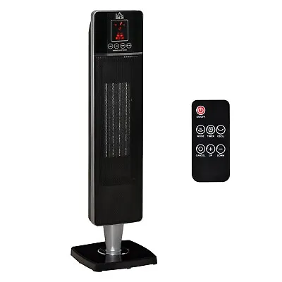 Ceramic Tower Heater Oscillating Space Heater W/ Remote Control 8hrs Timer  • £43.39