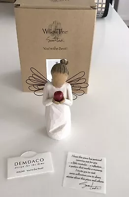 WILLOW TREE  BY Susan Lordi “You’re The Best! Sculpture DEMDACO 2010 BOXED • $4.99