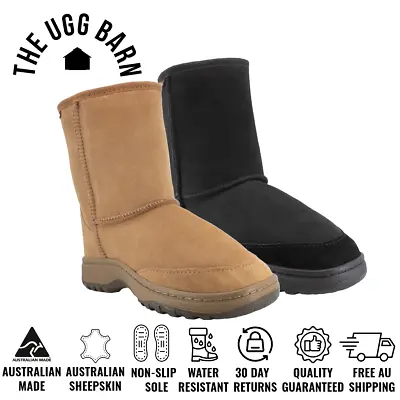 UGG Boots Outdoor Terrain Water Resistant Australian Made & Sheepskin Men Women • $123.30