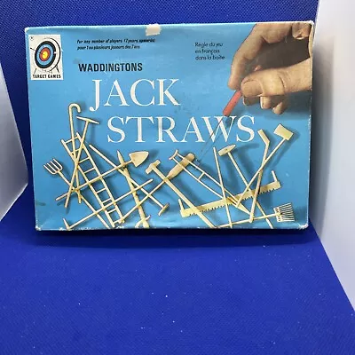 Vintage Waddingtons 1966 Jack Straws Game • £3