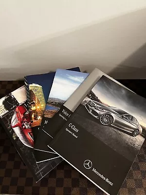 2015 Mercedes Benz C-class Owners Manual Books W/ Case • $28.99