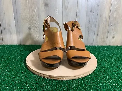 Michael Michael Kors Women Brown Heels Size 8.5M • $10