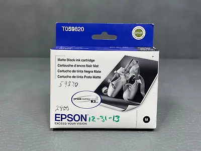 Epson TO59820 Black Ink Cartridge For Stylus Photo  R2400 • $7.95