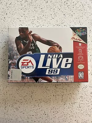 NBA Live 99 Nintendo 64 NEW SEALED N64 Collectors Condition US NTSC • £99.95