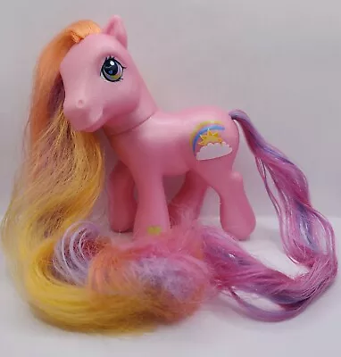 My Little Pony G3  RAINBOW FLASH  (Super Long Hair Ponies) 2004 • $20