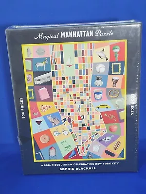 Sophie Blackall Magical Manhattan Puzzle: 500-Piece Puzzle Celebrating New York • $14.99