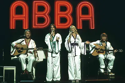 Vintage Abba Music Artists From The 60s Disco Poster • $25