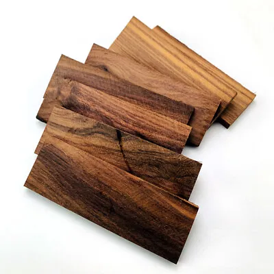 2X African Blackwood Knife Handle Material Woodwork Wood Block DIY 120*40*8MM • $24.04