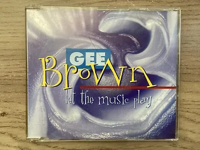 MEGA Rare CD Gee Brown-Let The Music Play (1997) • £34.99