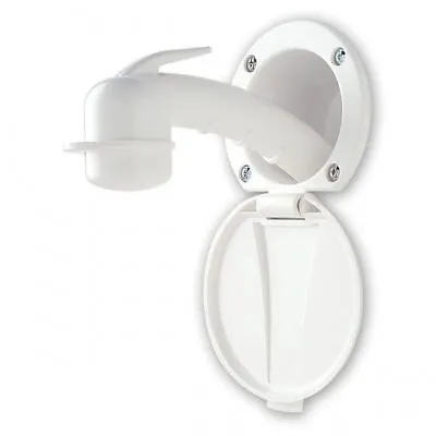 Ambassador Marine Recessed Shower Kit Plastic Lid Cup #137-0000-WH • $56.55