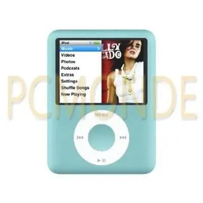 Apple IPod Nano A1236 8 GB 3rd Generation - Blue/Turquoise (MB249LL/A) • $499.99