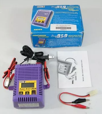 Mrc Super Brain 959 Ac / Dc Delta Peak Charger With Lcd Rb959 • $34