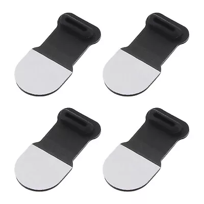 4pcs Anti-Lost Anti Dust Plug Micro USB Port Dust Covers Caps Silicone Black • $8.05