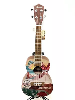 Bamboo Soprano Ukulele U-23California • $98.99