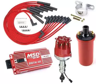 MSD Ignition 8578K Ford 351W Ignition Kit Includes: MSD Pro-Billet Small Cap Dis • $894.17