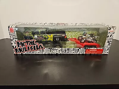 Metal Mulisha Brian Deegan Rockstar Truck And Bikes 1:32 Scale • $89.99