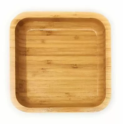 ASIAN HOME Handcraft Natural Bamboo Salad Serving Bowl Fruit Plate Dessert... • $12.48