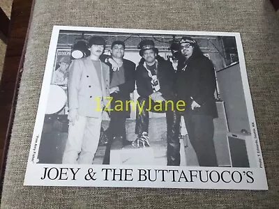 P511 Band 8x10 Press Photo PROMO MEDIA JOEY & THE BUTTAFUOCO'S B & W HHHHH • $14.15