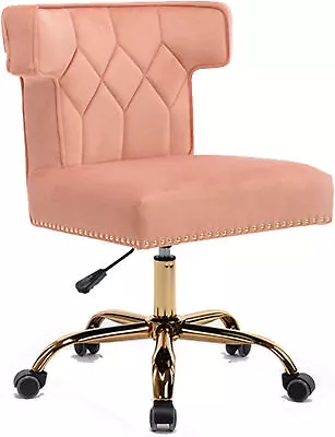 Recaceik Velvet Home Office Chair Modern Adjustable Swivel Desk Chairs With Hig • $174.65