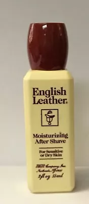 2 ENGLISH LEATHER  MOISTURIZING  AFTER SHAVE  By MEM  2 Oz Unboxed • $16