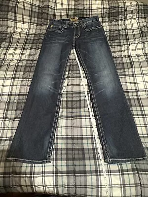Big Star Blue Jeans Union Straight Leg Classic Blue Mens Size 32R • $27.49