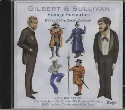 D'Oyly Carte Opera C... Vintage Favourites CD  (CDLP) UK • $19.97