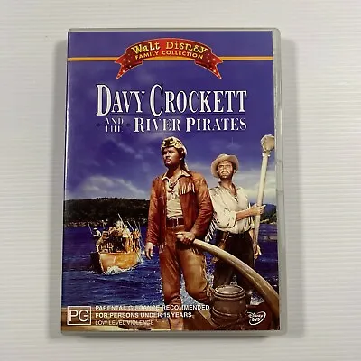 Davy Crockett And The River Pirates (DVD 2004) 1956 Film Fess Parker Region 4 • £6.05