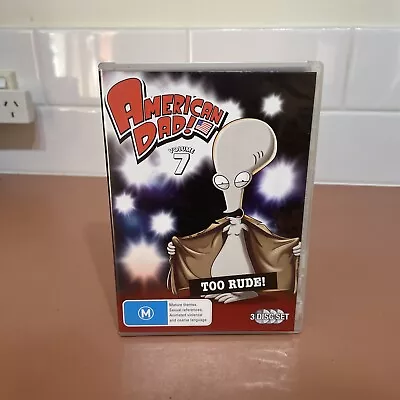 American Dad: Volume 7 (DVD 3 Discs) - Region 4 - Free Postage! • $5.36