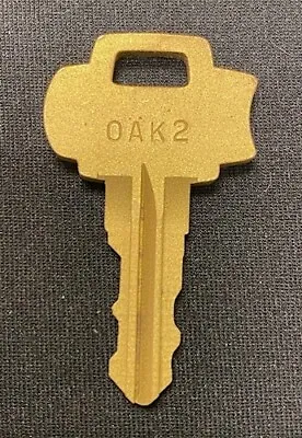 Oak 2 Vending Key For Big Oak 2” Capsule Vending Machine Rare Hard To Find Part • $6.95