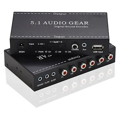 Audio Gear Digital Sound Decoder Accessories • $38.46