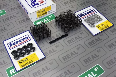 Ferrea  H22 H22A1 H22A4 80lbs DUAL Valve Springs And Ti Retainers Kit KT4010 • $1001.38