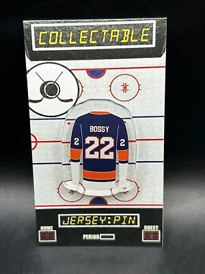 New York Islanders Mike Bossy Jersey Lapel Pin-Classic RETRO RINK Collectible • $11.50