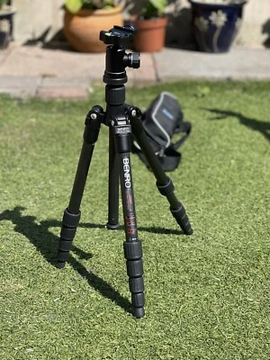 £120 • Buy Benro Carbon Fibre C0690T  High End Travel Tripod With Ball Head Original Case
