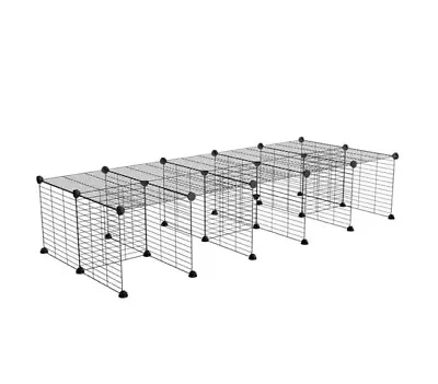 5x2 C&C Cage Stand By EMI-Piggies ( Guinea Pig Cage Run Set Up Enclosure 5 X 2 ) • £74.99
