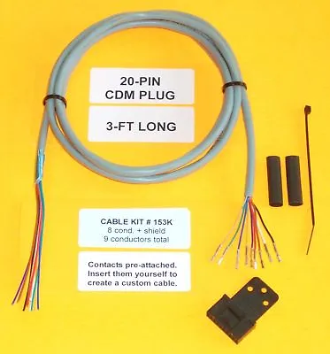 Cable Kit 153K Motorola CDM CDM1250 VHF UHF Repeater • $12.99
