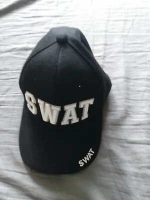 Embossed Embroidered SWAT Baseball Cap Cops Police Hat Halloween Costume • $1.75