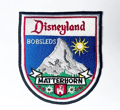 Disneyland Matterhorn Bobsleds Patch • $39.95