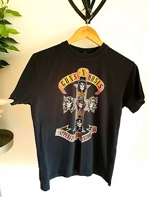 VINTAGE GUNS N ROSES TEE APPETITE FOR DESTRUCTION Bravado Size Small T-Shirt • £15