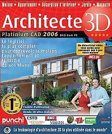 Architecte 3D CAD 2006 Platinum By Emme Inte... | Software | Condition Very Good • £6.99