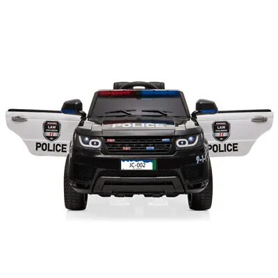$270.05 • Buy Ride On Car Electric Police Kids Toys Battery 3 Speed Remote Control Alarm Light
