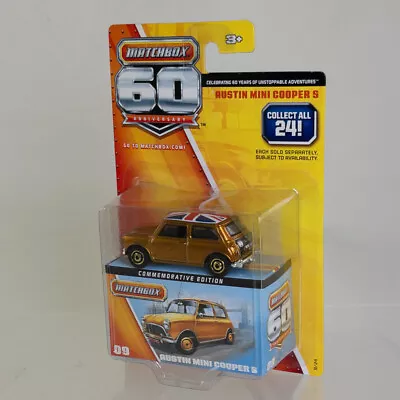 Mattel - Matchbox - 60th Anniversary Commemorative Edition Austin Mini Cooper S • $26.89