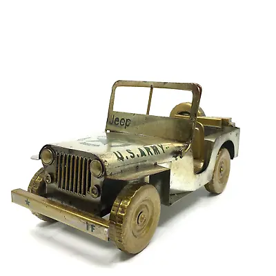 U.S. Army Jeep 1:12 Scale Military Metal Model Collectible Vehicle • $75