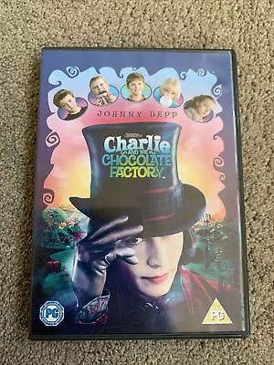 Charlie And The Chocolate Factory (DVD 2006) Johnny Depp • £2