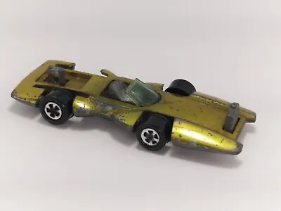 Vintage Topper JOHNNY LIGHTNING LEAPIN LIMO Yellow-Green-Gold Used Loose • $5.99