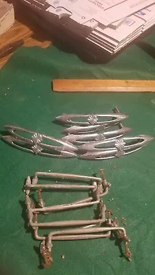 Vintage Lot Of 15 - 1940's 50's  Craft Boat Bow Chrome  /nickle Tie Down Cleat • $40