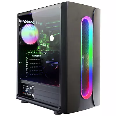 Fast Gaming PC Tower Intel Core I7 4th Gen 16GB RAM 1TB SSD NVDIA RTX 3060 Win11 • £624.99